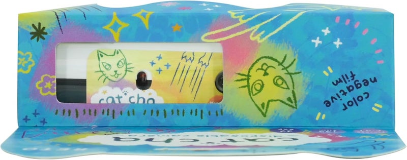 Retocolor Cat'cha 35mm Disposable Film Camera 27EXP, ISO400, Color Negative Film, Focus Free, Easy to Use, Built in Flash, Single Use (Film and Battery Included) (CAT'CHA) - Image 3